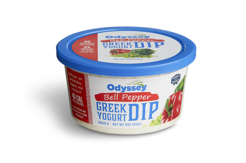 Odyssey Brands Products Bell Pepper Greek Yogurt Dip