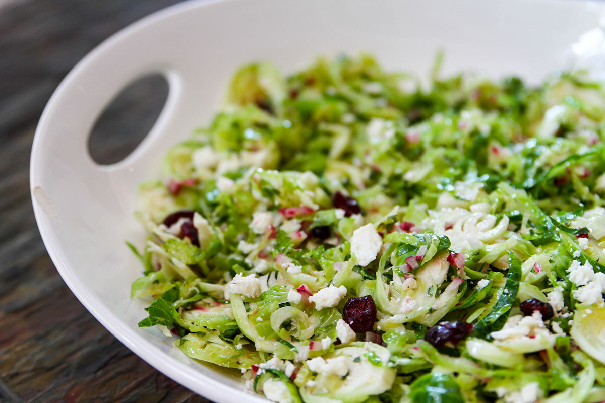 Odyssey Brands Feta Brussel Sprout Salad