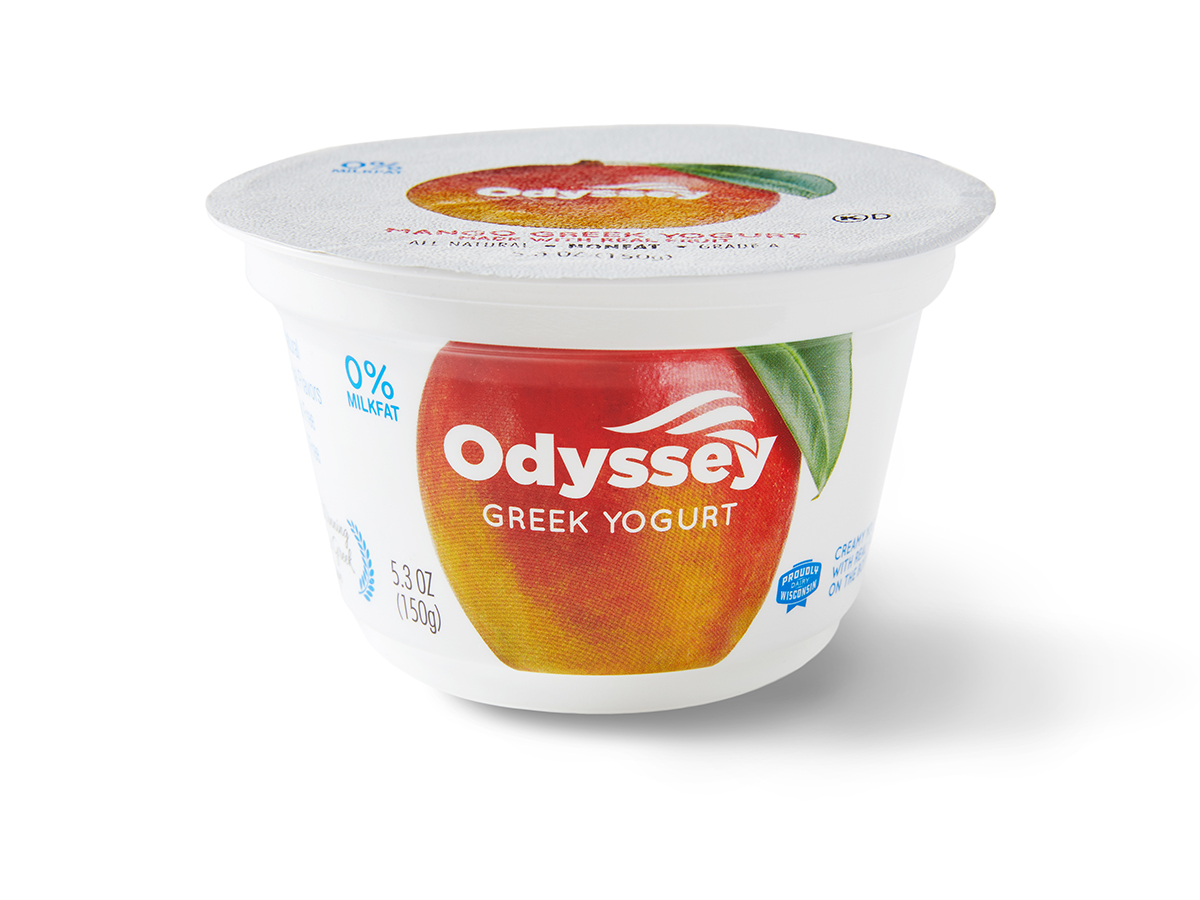 Odyssey Brands Products Mango Greek Yogurt