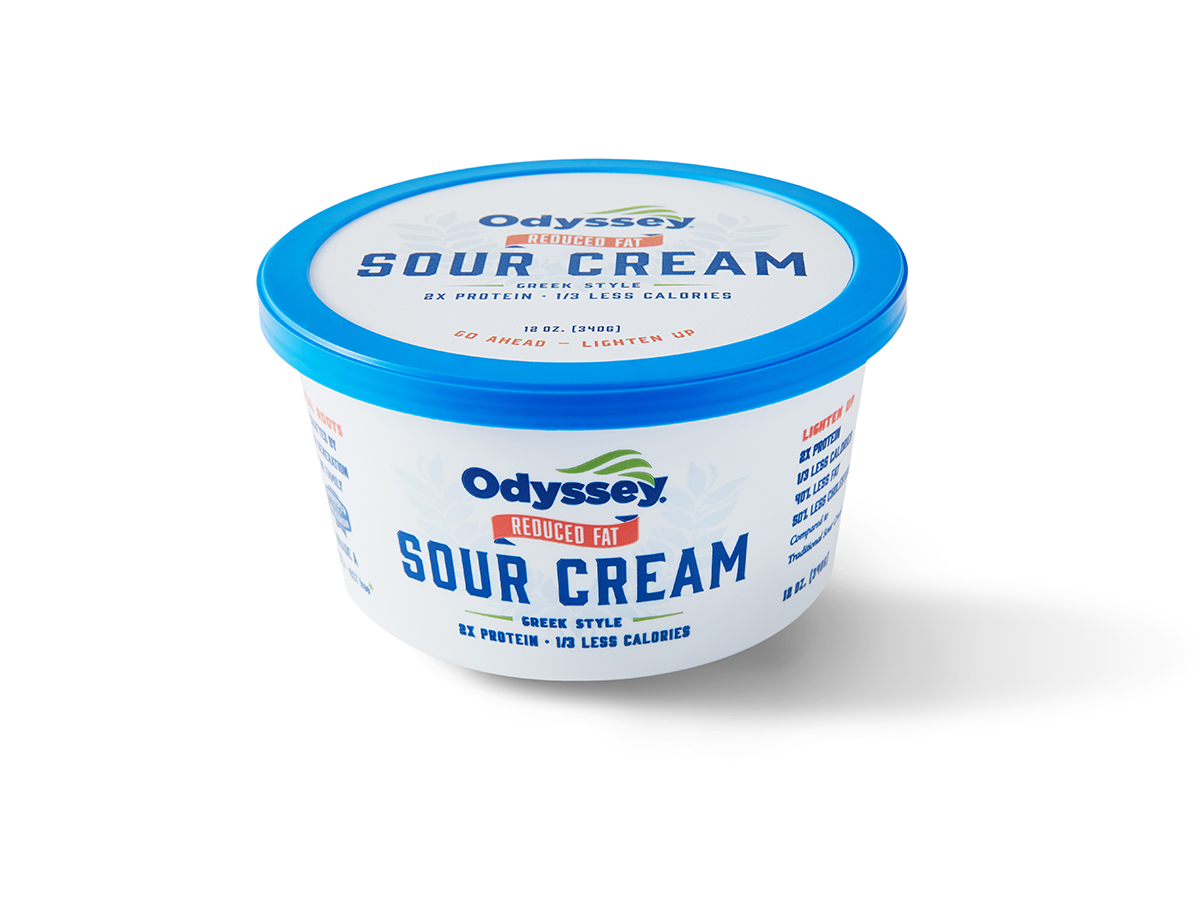 Odyssey Brands Reduced Fat Sour Cream
