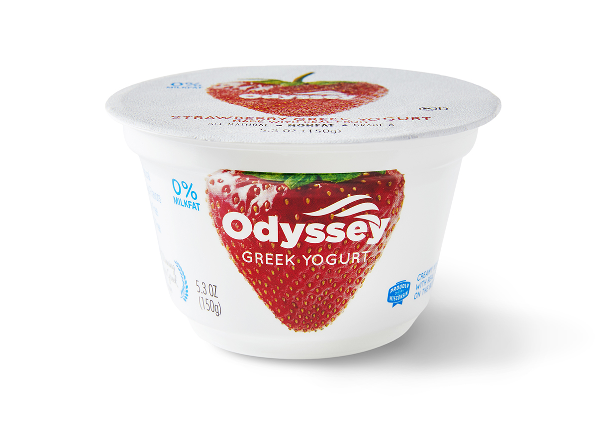 Odyssey Brands Products Strawberry Greek Yogurt